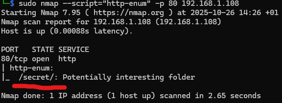 http-enum results